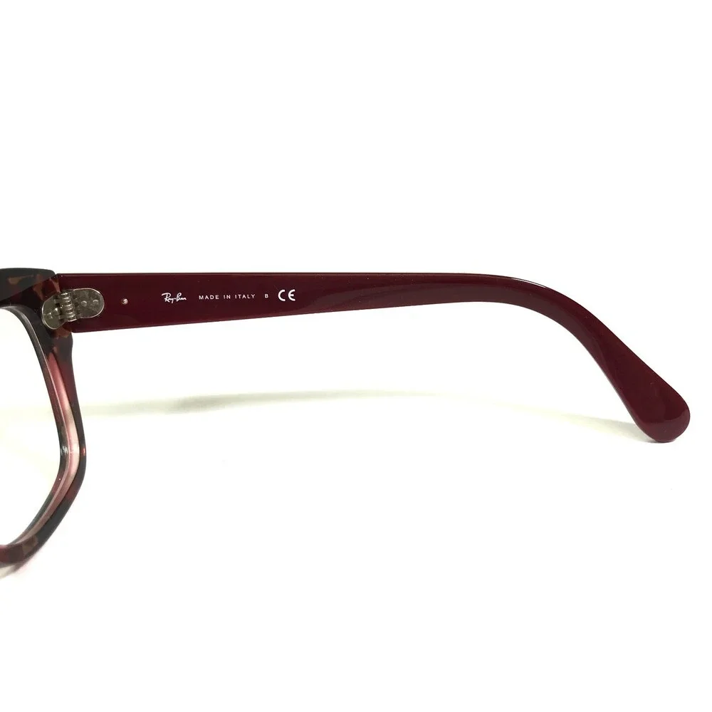 Ray-Ban Eyeglasses Frames RB5486 STATE STREET 8097 Red Gray Marble 48-20-145